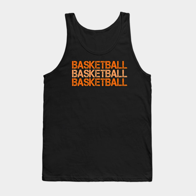 Basketball Design for Basketball Fan Tank Top by etees0609